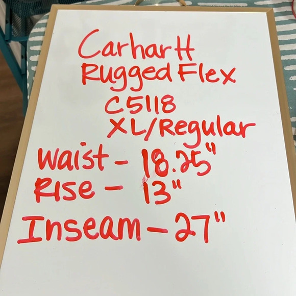 Carhartt Rugged Flex Blue Work Pants for Women Size XL/Regular - Picture 11 of 16